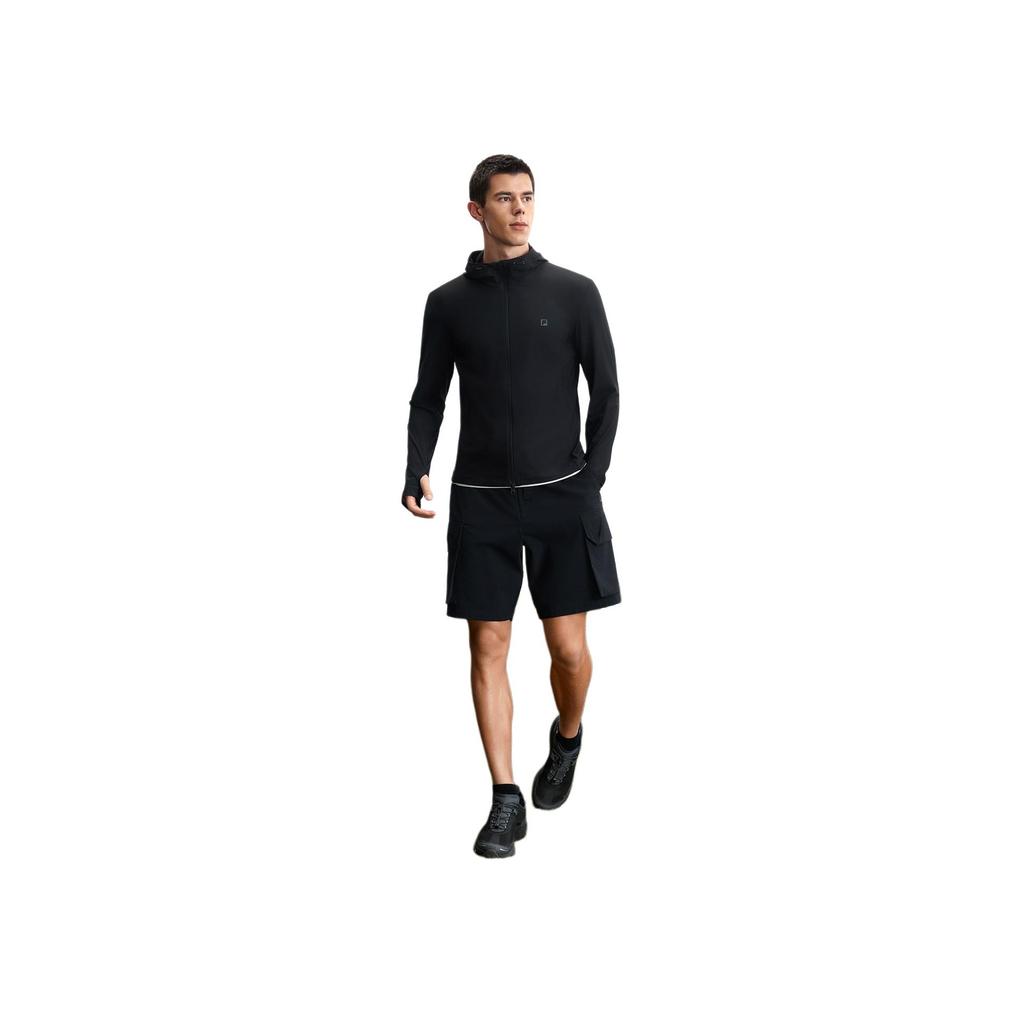 New FILA Fitness Jackets & Coats Men's Jet Black A51M521501F-BK