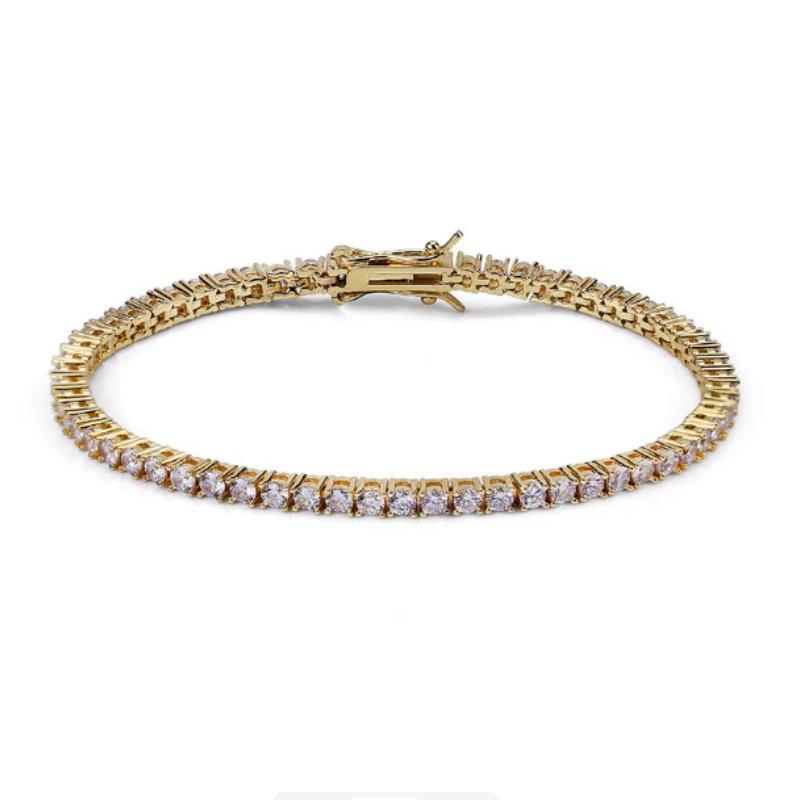 New jewelry versatile bracelet European and American style single-row bracelet, the same jewelry at the counter for women
