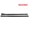 Extensão Universal de Saias Laterais para Carro 2,2m Splitters de Rocker Diffuser Winglet Asas Para Ford Mondeo Focus Fiesta ST RS Todos os modelos