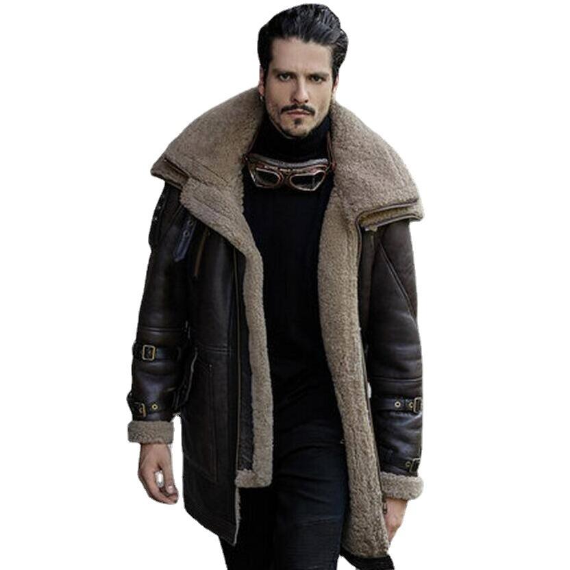 Осень и зима новая меховая интегрированная куртка утолщенная теплая куртка — фото 4