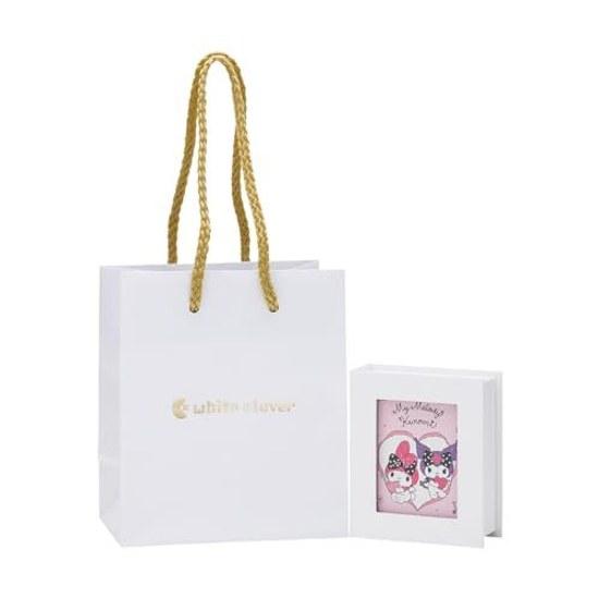 White Clover Kuromi Dancing Stone Necklace Heart Sanrio Pendant Pink SAKU-N052PG Women