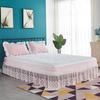 Top Selling Pretty Design 18 Inch Drop Delicate Ruffles Floret Lace Bed Skirt With Strong Elastic Belts-Women/Lady/Girls Love