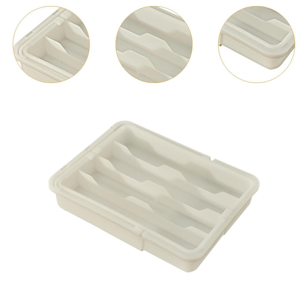 Kitchen Drawer Organizer Cutlery Tray Expandable Multipurpose Large Capacity