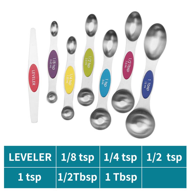 MDNG Colorful Stainless Steel Measuring Spoon Set