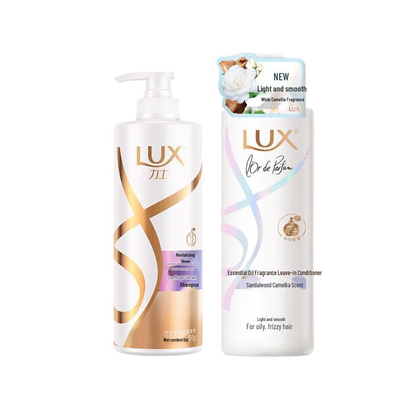 Lux Revitalizing Shampoo & Conditioner Set with White Sandalwood Camellia