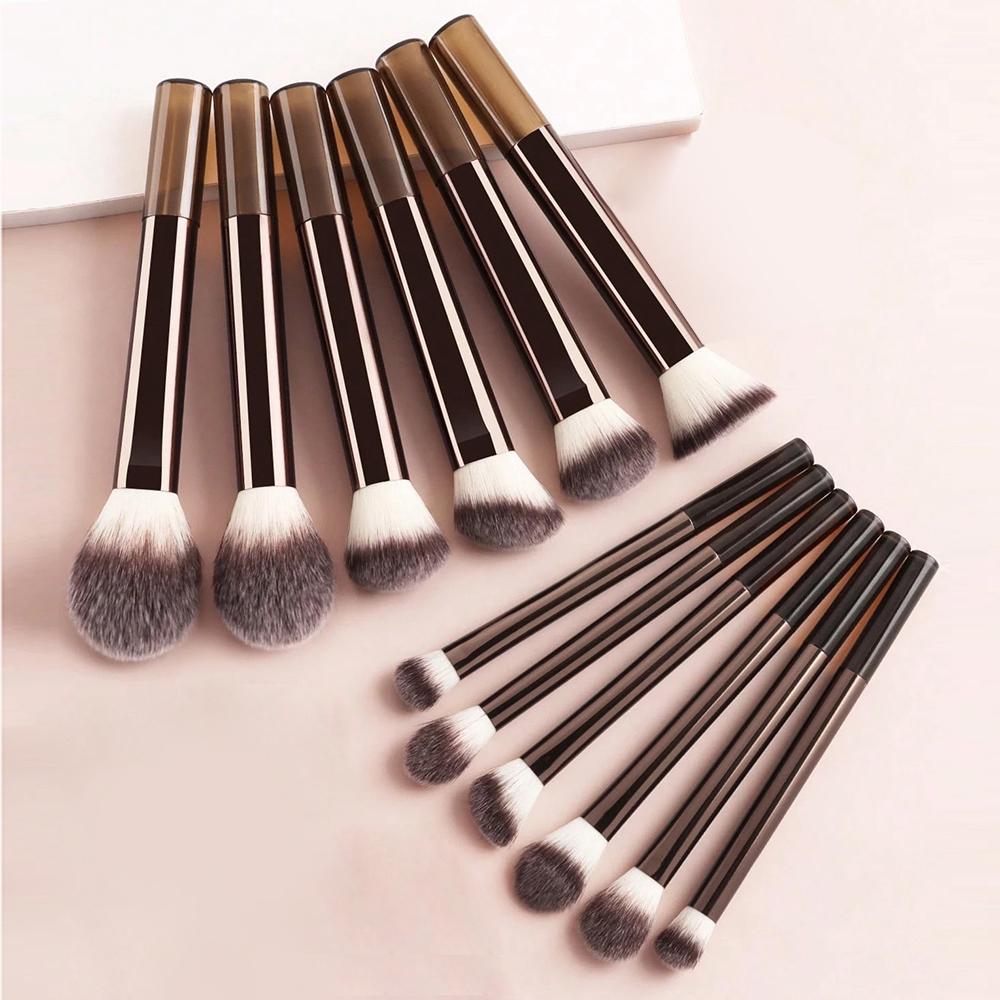 13-teiliges Make-up-Pinsel-Set Foundation Concealer Puder Lidschatten Rouge Pinsel Kabuki Verblender Kosmetik Beauty-Werkzeug für das Gesicht