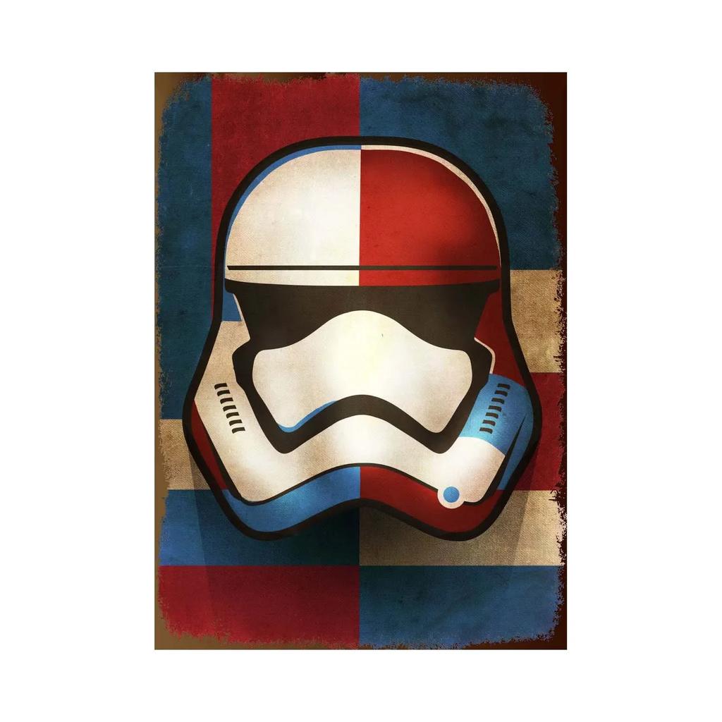 Miniso Classic Movie Metal Tin Sign Comics Posters and Prints Wall Art Picture for Living Room Home Decor