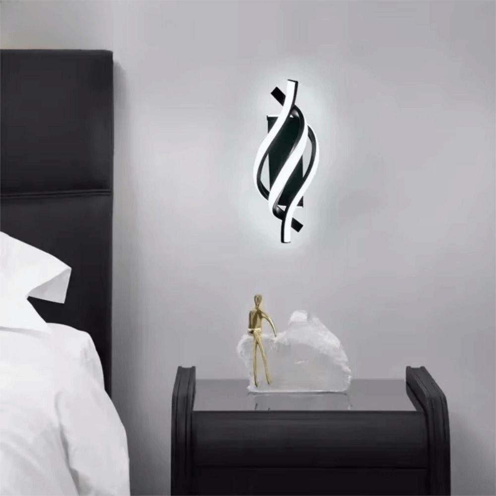 Water Ripple Wall Lamp Stainless Steel Minimalist Wall Lamp Creative Lighting LED Wall Light  Porch
