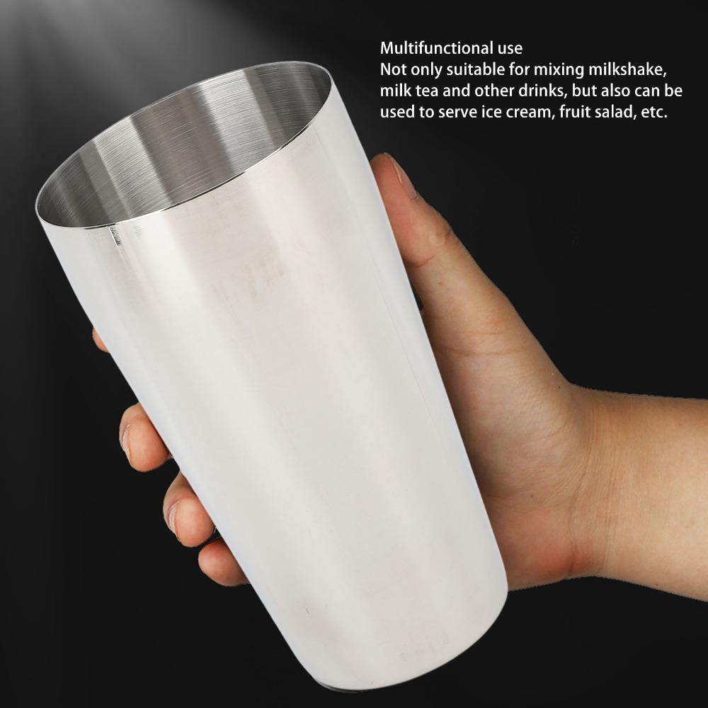 Durable Milkshake  Cup Portable Cocktail Shaker Quick Mixing Shaker Cup  Bar