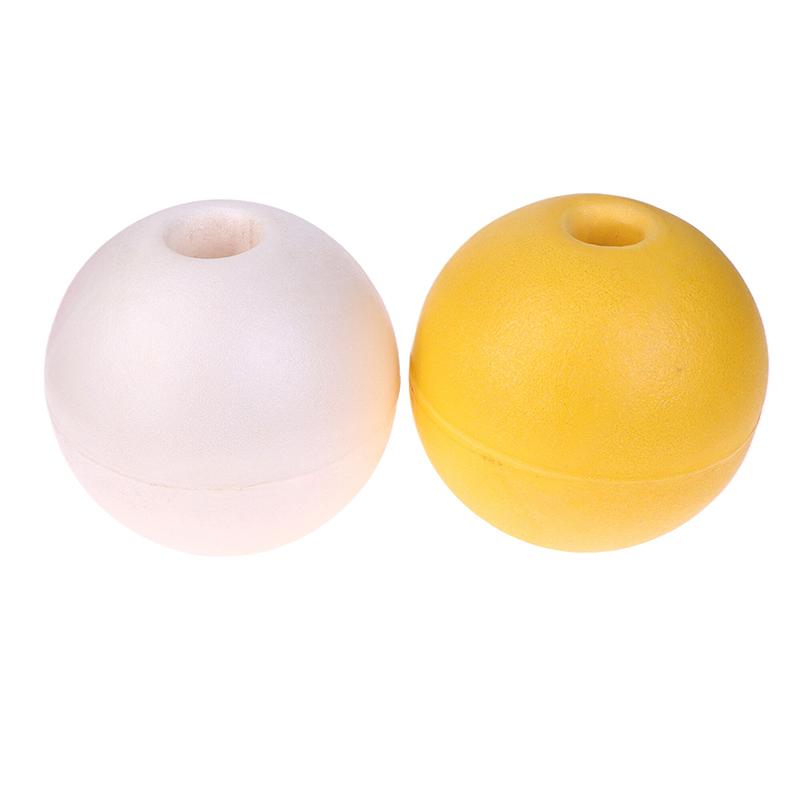 1Pc Round Buoy Deep Water Rope Floats Crab Pot Markers Net Drift Foam Buoy Float For Jet Ski Kayak Anchors Line Boats Dock Float