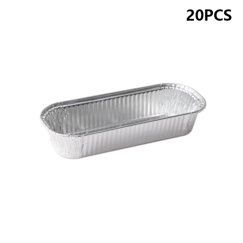 

10/20/30/50 шт одноразовые сковороды для барбекю алюминиевая фольга противень для фритюрницы противень для гриля из оловянной фольги для фритюрницы кухонные принадлежности 20PCS