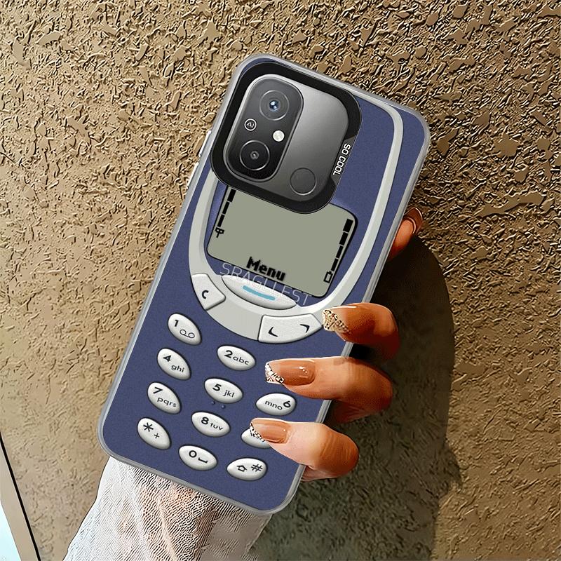 

Funny Retro Callphone Shockproof Phone Case for Xiaomi Poco X7 X6 X5 X3 Pro F7 Ultra M8 Redmi 15C 15 14C 13C 12C 10C 13 12 10 Xiaomi Redmi 12C