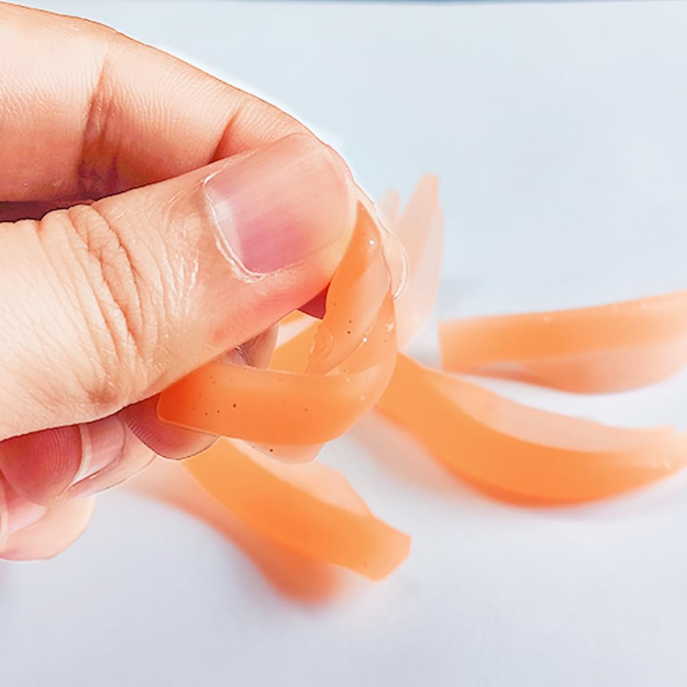 Libeauty Eyelash Lift Silicone Pads, Reusable Eyelash Perm Rod Size 5 Pairs, Lower Eyelash Pad 1 Pair, Eyelash Curling Pads, Lash Lifting Shields,
