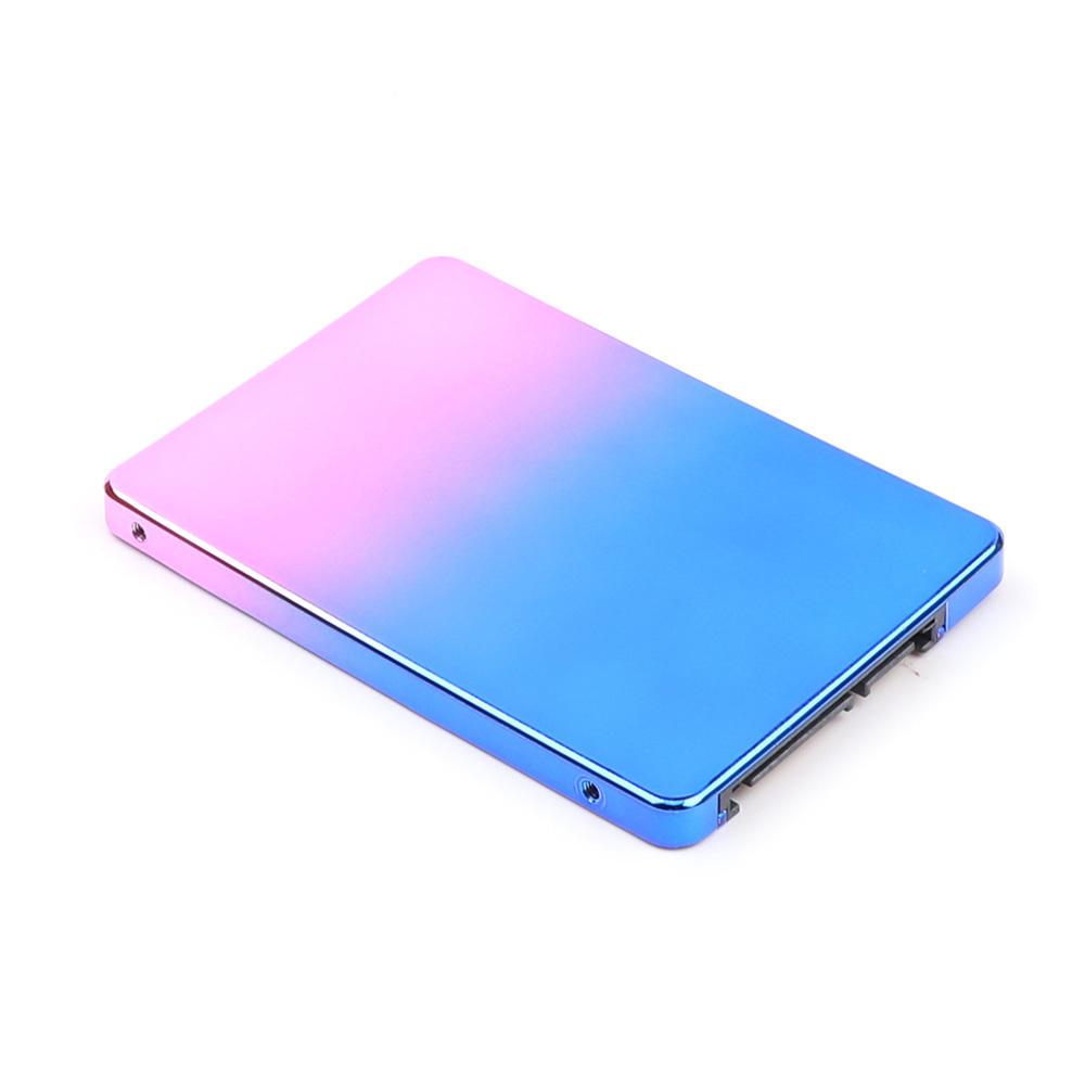 60GB SSD Portable Computer File Audio Data Storage Device SATA3.0 Interface High Speed Transmission Solid State Drive Gradient Blue Purple 2.5in SATA SSD 60GB SSD Portable Computer File Audio Data Storage Device SATA3.0 Interface High Speed Transmission Solid State Drive Gradient Blue Purple 2.5in SATA SSD