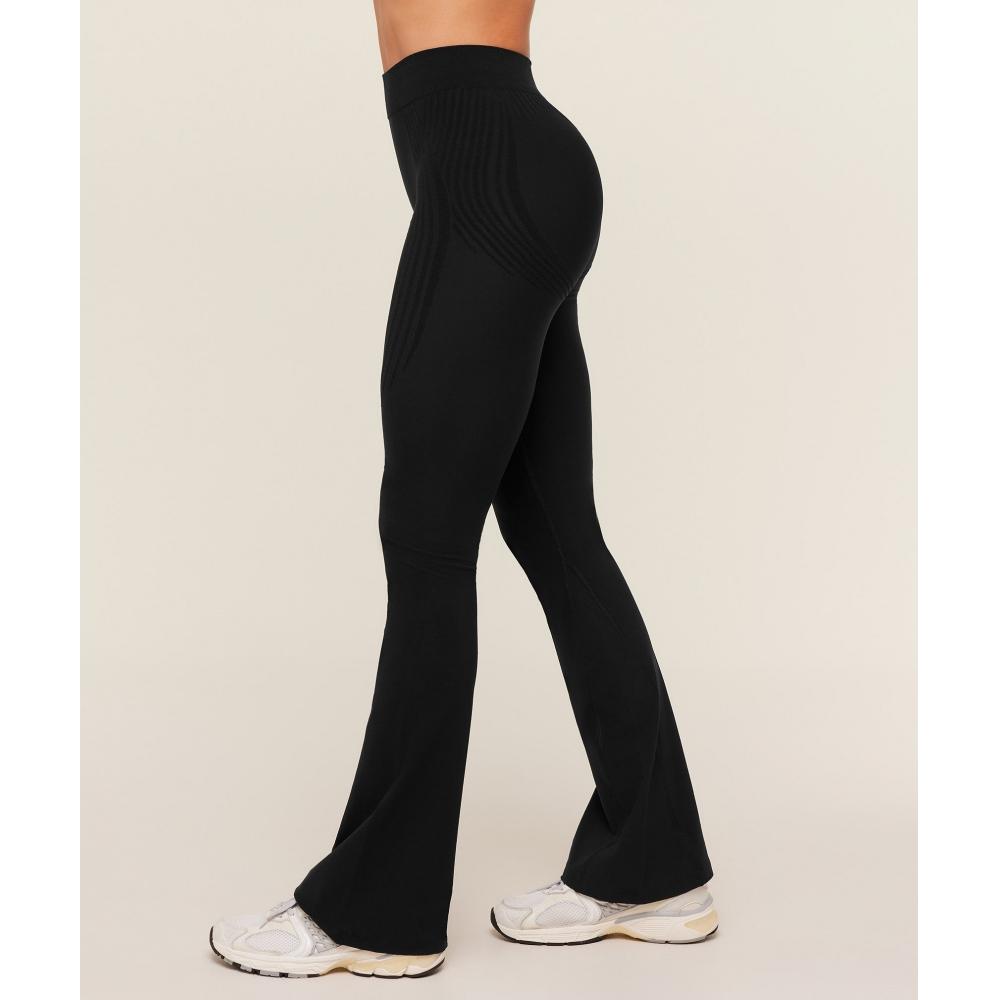 Gymshark Luxe Flared Legging Gs Black B5c5h Bb2j