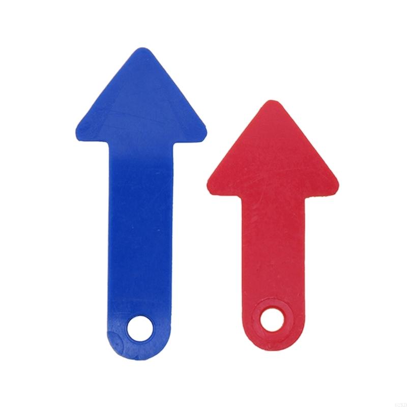 62KD 20Pcs Home and Office Plastic Tacks for Fixing Note, Canvases and More