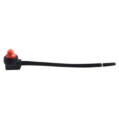 1PC Waterproof Push Button Switch KP107 12V Waterproof Latching Push Button On-Off Switch With Leads Wire Self-locking