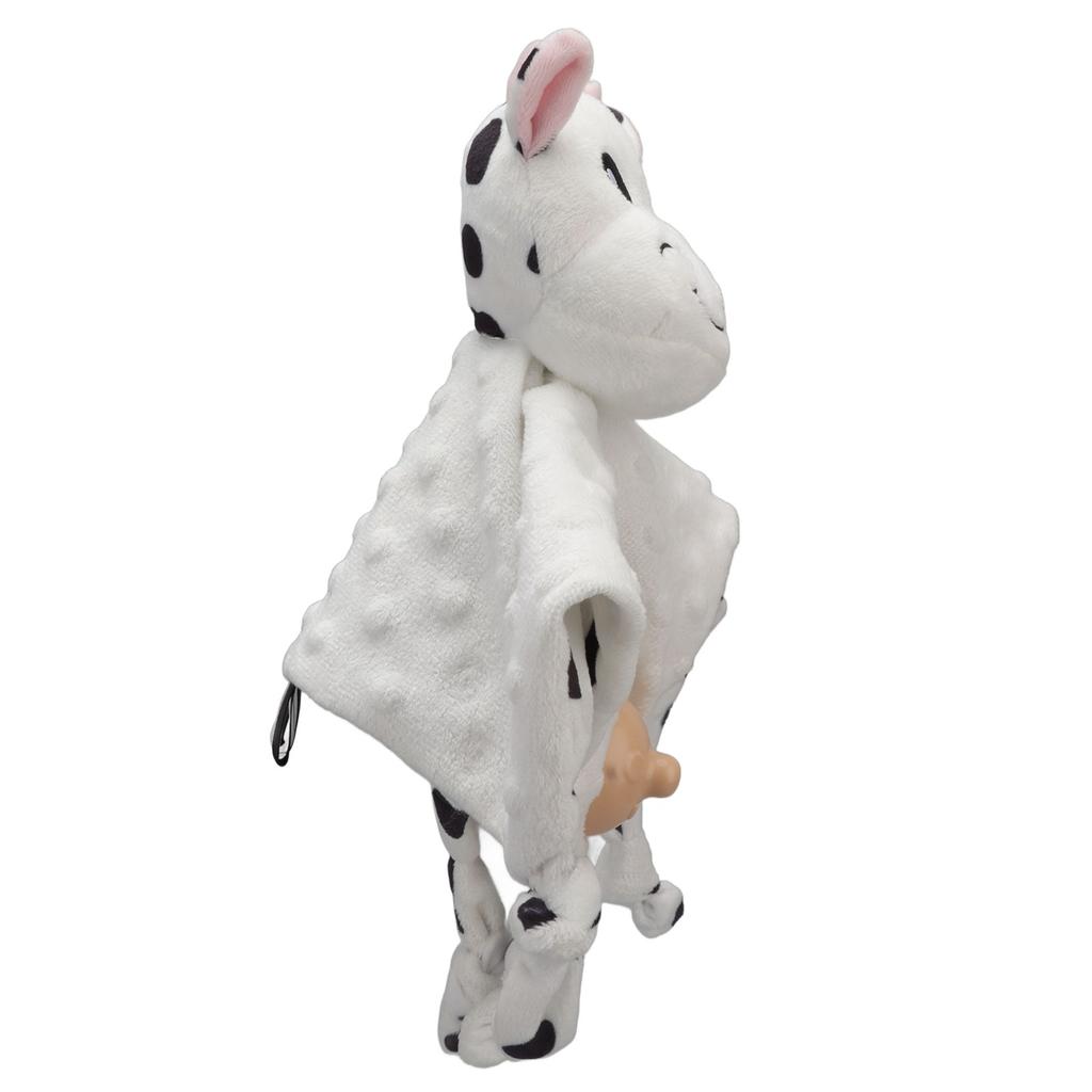 Baby Security Blanket Stuffed Animal Soft Emotional Relief Blanket with Pacifier for Infant Above 3