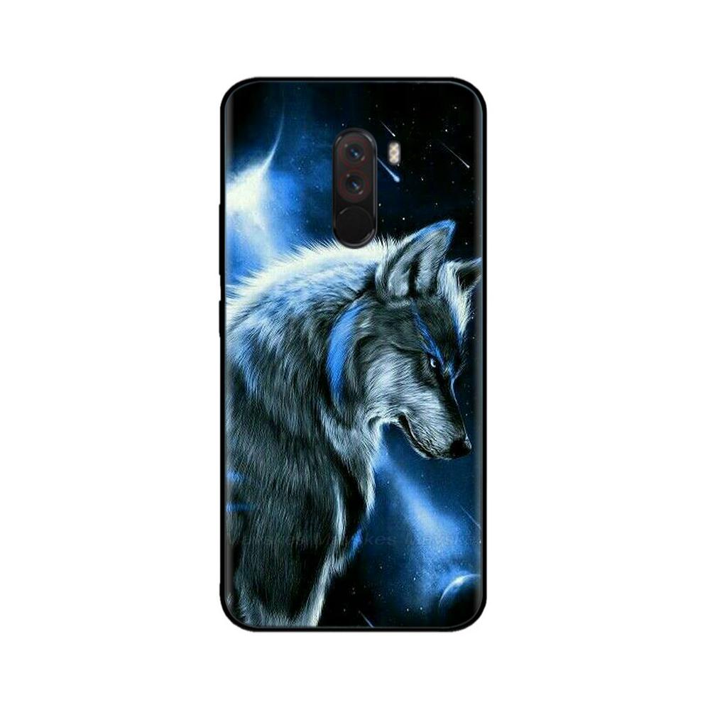 Phone Case For Xiaomi Pocophone F1 Global Case Pocofone F1 Silicone Soft TPU Back Cover For Xiomi Poco F1 Case Black Bumper