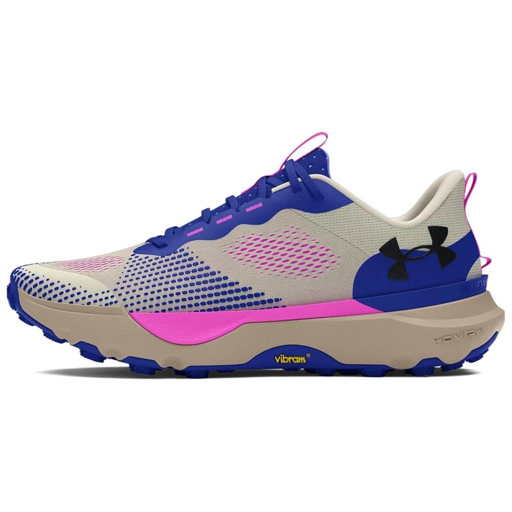Under Armour HOVR Infinite Pro Trail Summit White Royal Unisex Sneakers Tan Black 3027202-100