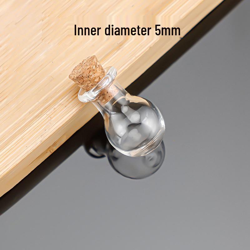 Golden Stars DIY Wishing Bottle - Mini Drift Glass Bottle with Cork Seal