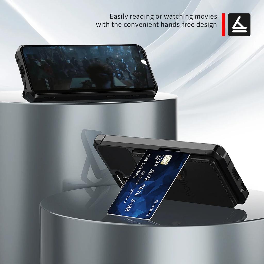 Magnetic Wallet Leather Case For Samsung Galaxy S25 Ultra S24 S23 S22 Plus S21 FE A16 A54 A55 A25 A15 A35 A24 Stand Card Cover