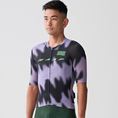 Men Women Cycling Jersey Breathable Quick Dry Short Sleeve Road Bike Top UV Protection