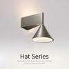 LED Aluminum Wall Lamp Warm White Waterproof Outdoor Indoor Living Room Bedroom Modern Nordic Wall Lamp Garden Corridor