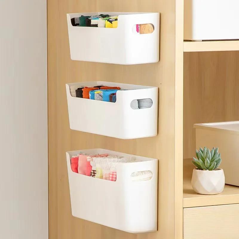 Wall-Mounted Drawer Organizer for Underwear & Socks – Space-Saving Storage Solution for Dorms, Closets & Small Spaces