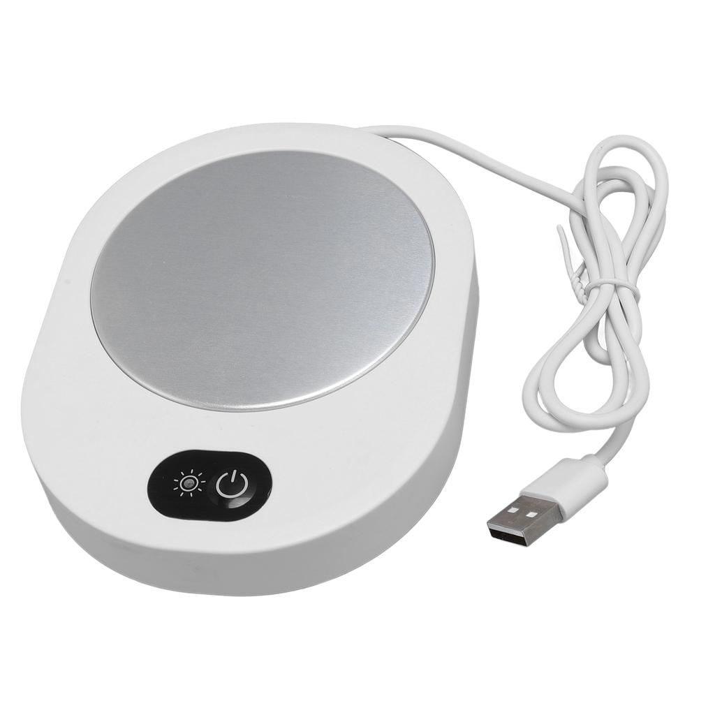Podgrzewacz do kubka z kawą Aluminiowy 50 stopni Celsjusza Stała Temperatura 13W Łatwy do czyszczenia Elektryczny Podgrzewacz do Kubka do Biura
