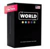 The World Game Geography Card Game Educational Board Game for and Adults Fun Educational Gift for Teenagers - - Kids, Families, - (English Version)