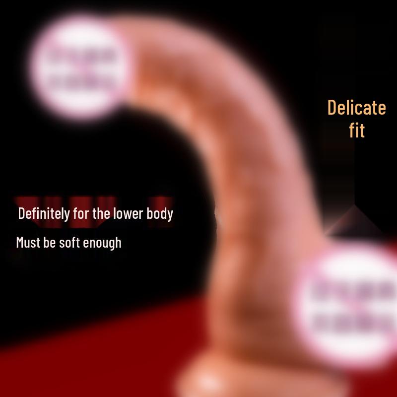 High-Speed Realistic Soft Flesh Phallus Female Masturbator Vibrating Sex Toy