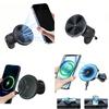Electronic Accessories  Trend Air Vent Magnetic Car Phone Holder Wireless Car Charger Fast Charging Chargers Adapters