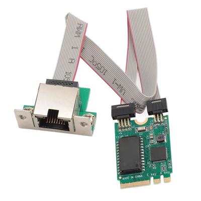 Mini PCIE Gigabit Network Adapter Ethernet Card 10 100 1000Mbps Rate Full Half Duplex Adaptive Network