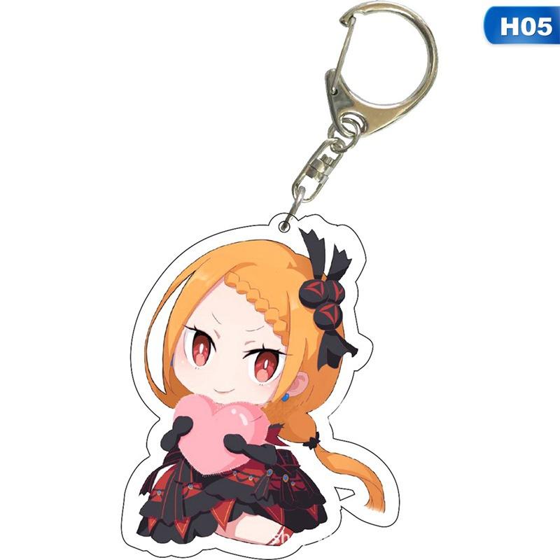 Re In A Different World From Zero Acrylic New Keychain Lovely Bag Charm Pendant Gift Fan Fun Key Chain Cute Souvenir Creativity