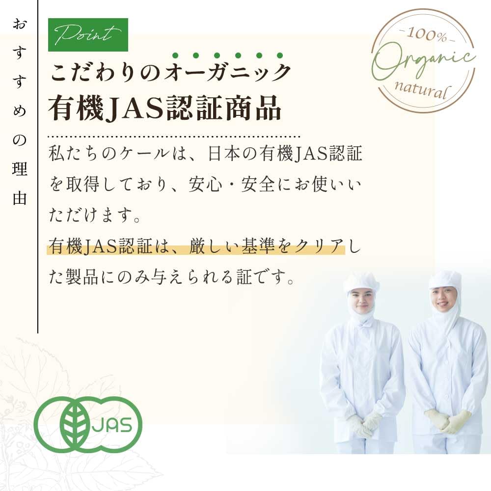 Grace of Nature Organic Kale Powder Domestic Kyushu Organic Powder Organic JAS Certified 100g