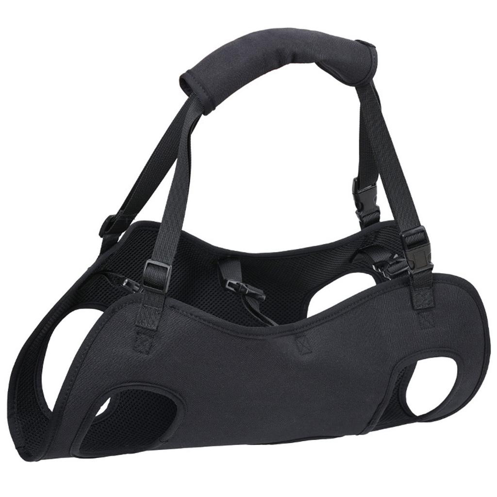 Hunde-Trageschlinge zur Beinstützung, verstellbares Hunde-Hebegeschirr, Laufunterstützungsgurt für Welpenverletzungen, Gelenkrehabilitation