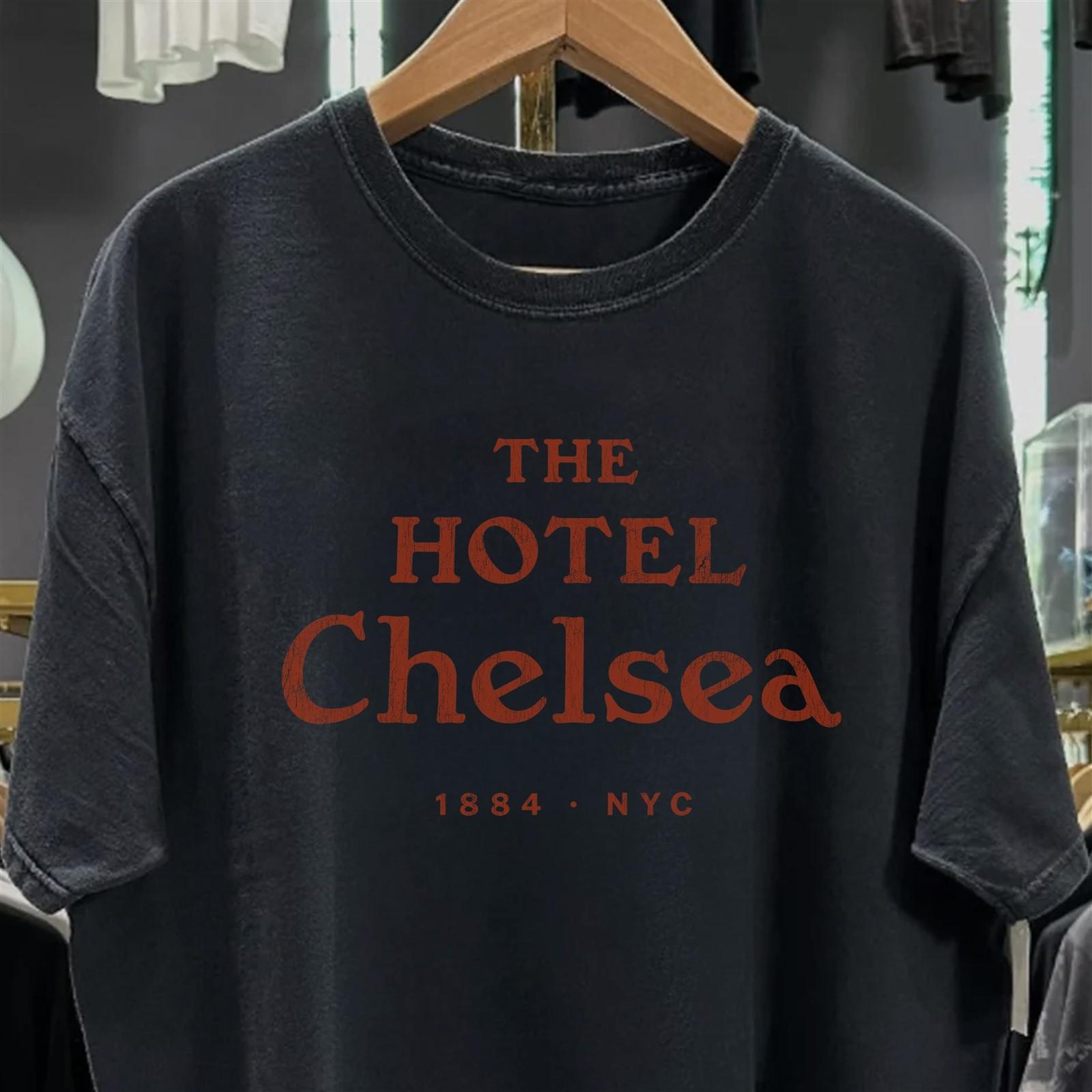 The Hotel Chelsea -Wash Promo T-Shirt Black XXL M
