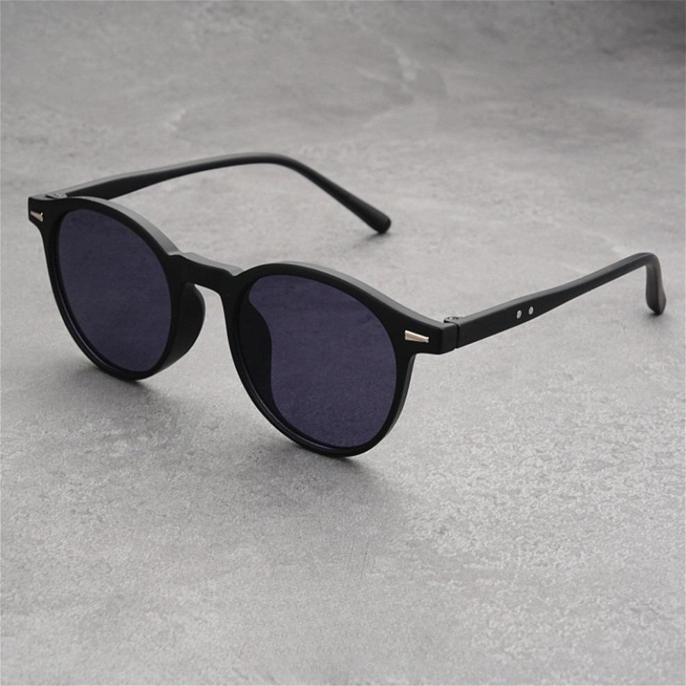 Fashion Transparent Round Frame Sunglasses for Women Casual Driving Outdoor Eyewear Men Plastic Ultralight UV400 Eyeglasses