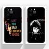 Legendary Folk Singer B-Bob Dylan Phone Case Black Matte Thin Phone Case For iPhone17 16 15 14 13 ProMax