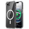 For Iphone 16e Clear Magnetic Magsafe Wireless Charge Case On for iPhone 16e PC Hard Cover Fundas