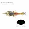 11cm 10g Artificial Shrimp Lure UV Luminous Trolling Fishing Bait  for Fishing