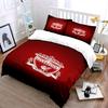 Lenjerie de pat Liverpool Football Club Set de lenjerie de pat (1 față de pilotă, 2 fețe de pernă, pilotă nu este inclusă)