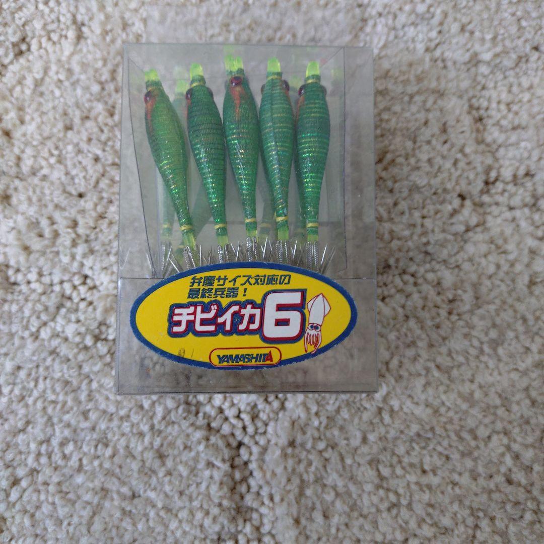 Used YAMASHITA Chibi Squid 6 GGRO 10 pieces