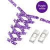 Elastic Laces Press Lock No Tie Shoelaces Without Ties AF1/AJ Cashew Flower Sports Kids Adult 8MM Thick Tennis Colorful Shoelace