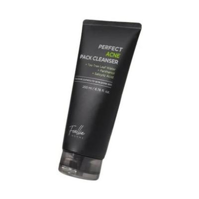 Homme Tea Tree Clay Pack Acne Care Pore Minimizing Blackhead Removal Mask 200ml