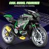 Klocki Budowlane MOC Samochód Moto Szybki Super Samochód Wyścigowy Motocykl Pojazd Klocki Zabawki Prezenty Miasto Retro Techniczny Motocykl Ozdoba