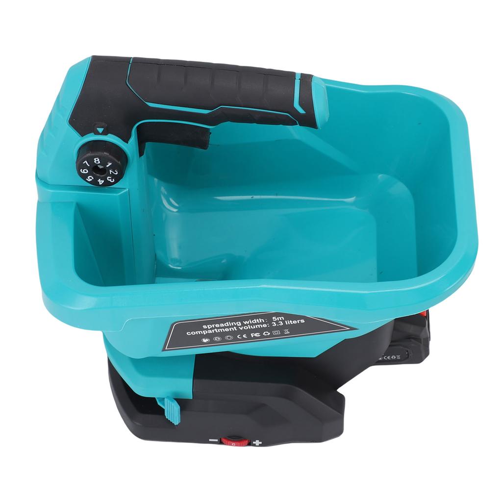 Handheld Power Spreader 4L Available Year Round Battery Operated Spreader for Fertilizer Rock Salt Ice Melt