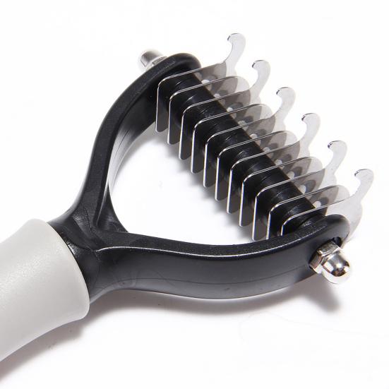 Grooming Comb Pet Hair Combing Hand-held Design Colorful Shedding Hair Remover for Pets