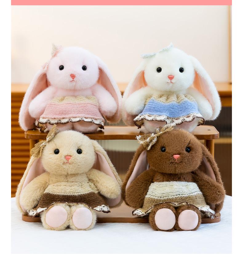 Adorable Snowball Rabbit Plush Toy | Comforting Companion Doll for Children